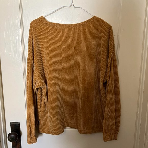 Mustard Yellow Sweater Old Navy - Picture 2 of 2